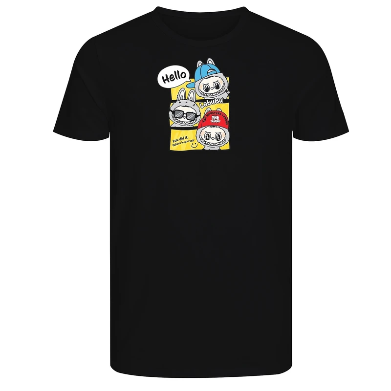 تی‌شرت آستین کوتاه زنانه طرح لبوبو