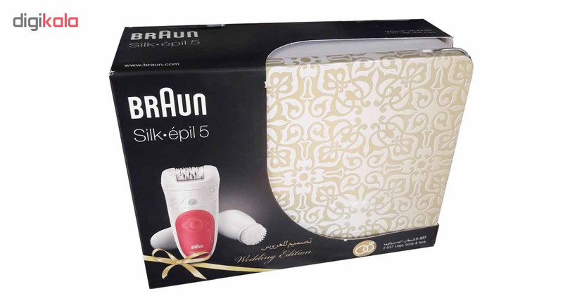 اپیلاتور سری Silk Epil 5 مدل 537-5 به همراه برس پاک کننده