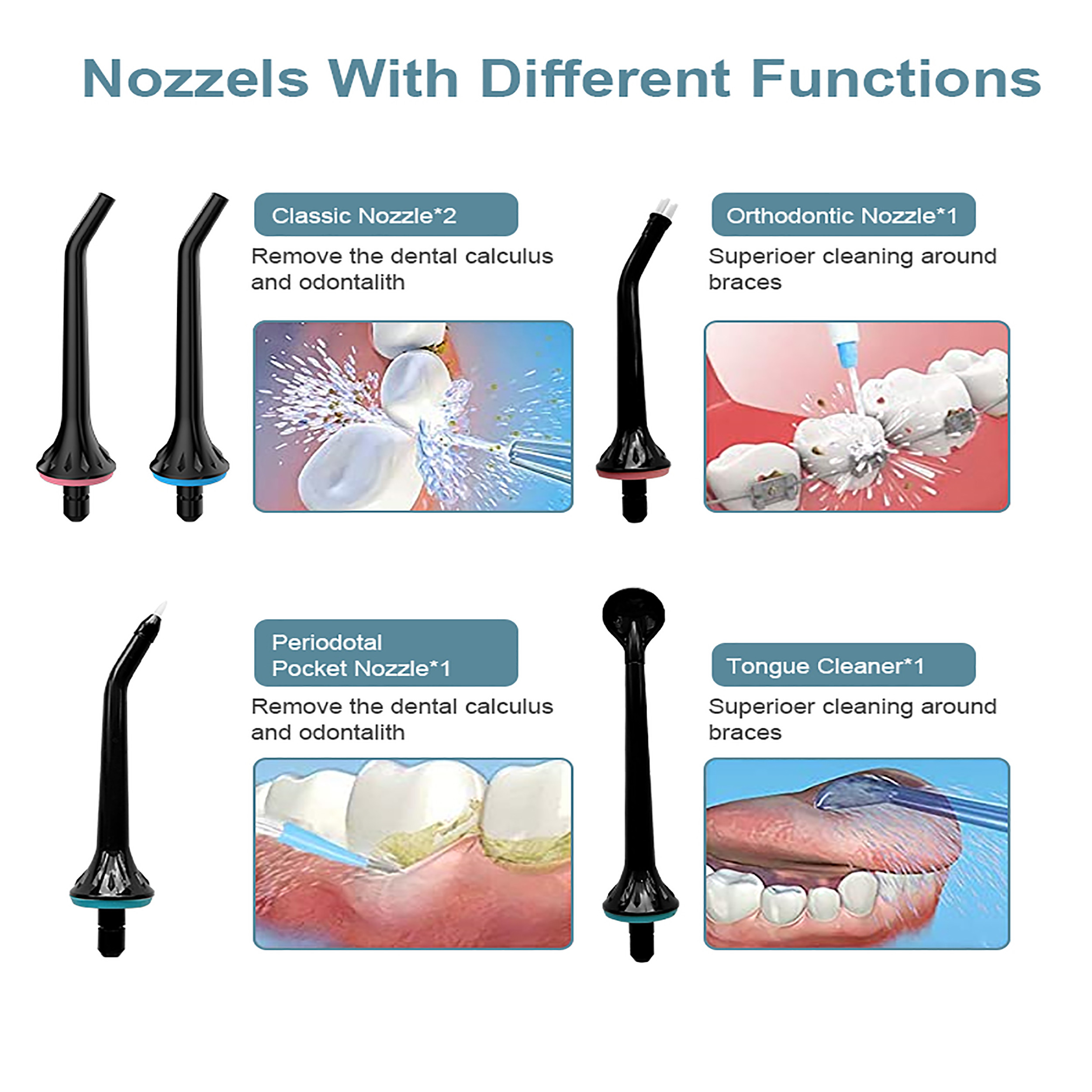 دستگاه شست و شوی دهان و دندان مدل wf-202