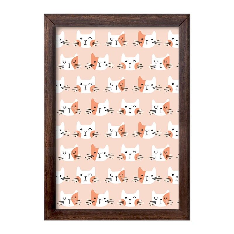 تابلو خندالو طرح گربه Cat  کد 23312