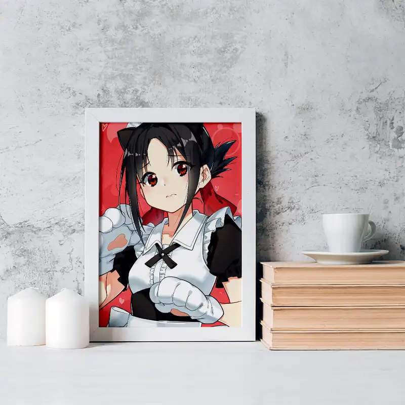 تابلو خندالو مدل کاگویا شینومیا انیمه کاگویا ساما کد 16008