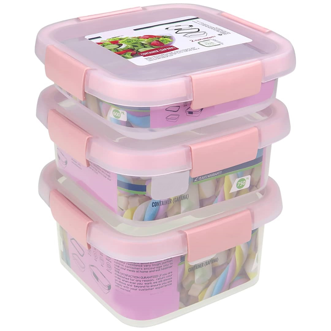 ظروف نگهدارنده مدل 0ZB-3 مجموعه 3 عددی