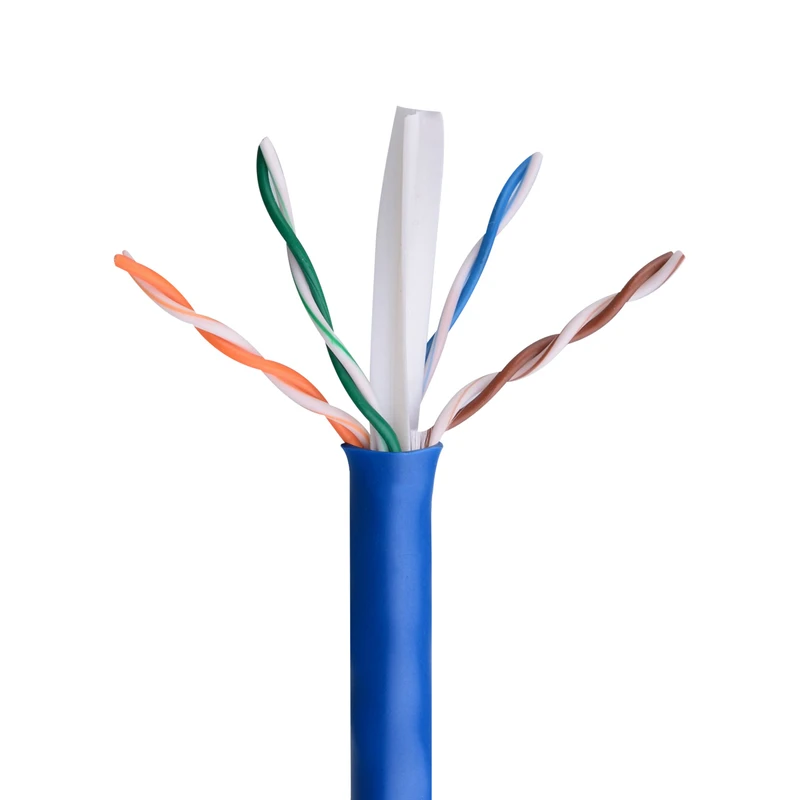 کابل شبکه CAT6 U/UTP کی نت پلاس مدل KP-N1251 طول 305 متر