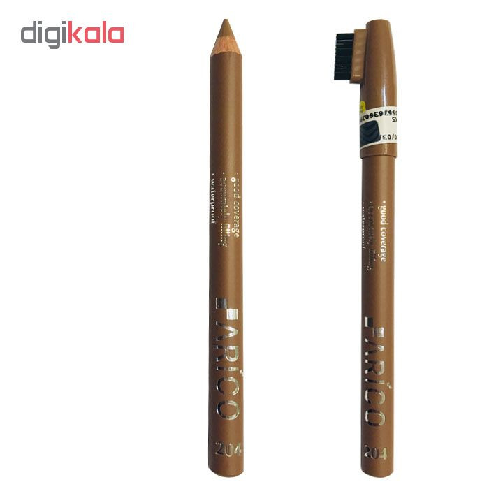 مداد ابرو آریکو مدل wood شماره 204