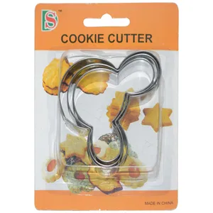 کاتر شیرینی و بیسکوییت Cookie Cutter مدل Miky Mouse بسته 3 عددی 