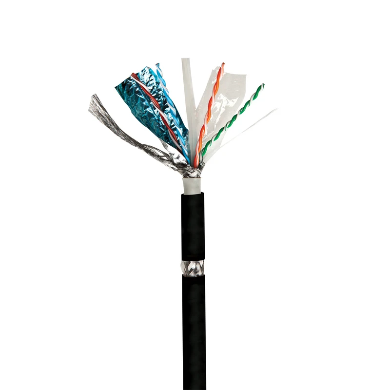 کابل شبکه CAT6 SF/UTP Outdoor کی نت پلاس مدل KP-N1256 طول 305 متر
