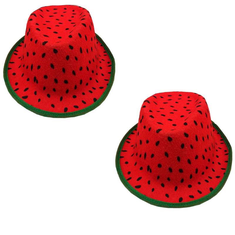 کلاه طرح هندوانه بسته 2 عددی