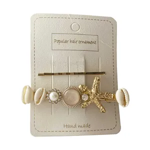 ست گیره و سنجاق مو دخترانه مدل دریایی