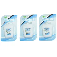 نخ دندان تویست مدل Mint And Waxed بسته 3 عددی 