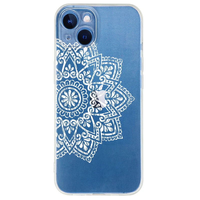 کاور مگافون طرح ماندالا مدل C63-W مناسب برای گوشی موبایل اپل iPhone 13