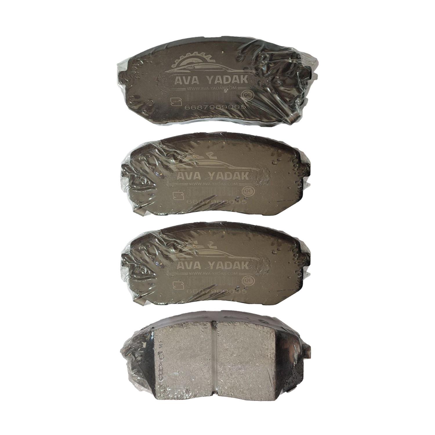 لنت ترمز جلو دیسکی آوا یدک کد 110015 مناسب برای هیوندای آزرا