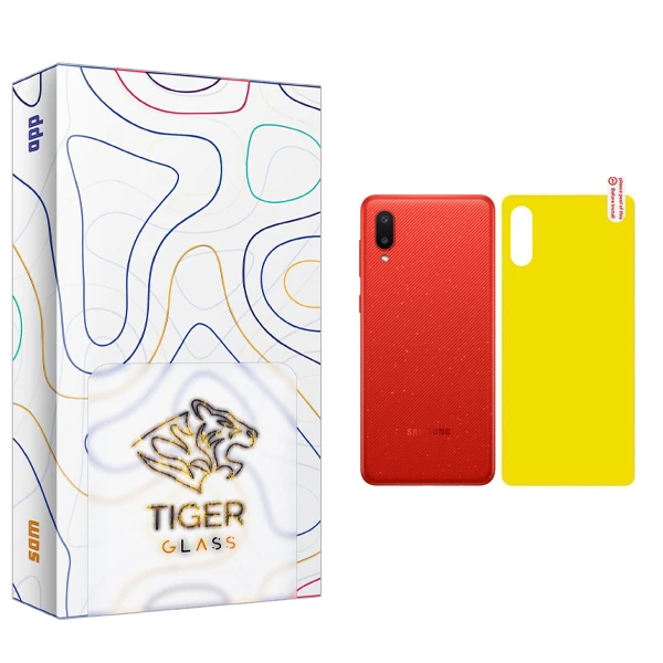 محافظ پشت گوشی تایگر گلس مدل SAM مناسب برای گوشی موبایل سامسونگ Galaxy A02