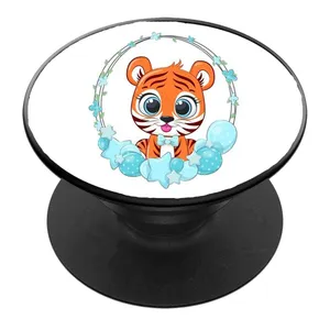 پایه نگهدارنده گوشی موبایل پاپ سوکت مدل ببر نوروز 1401 کد 05