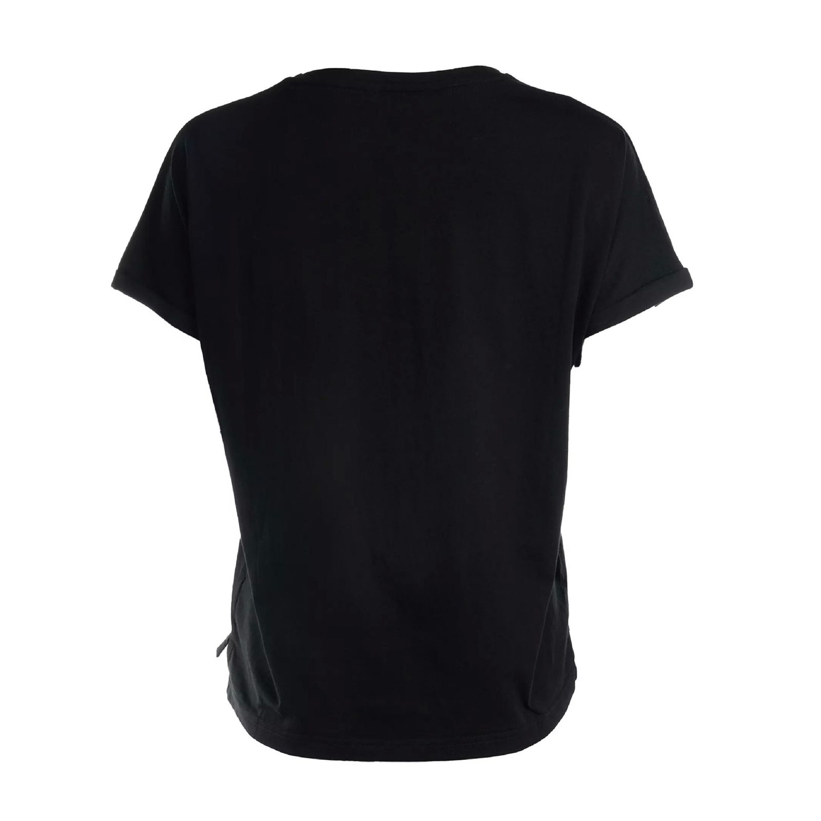 تی شرت آستین کوتاه زنانه جوتی جینز مدل یقه گرد کد 1551352 رنگ مشکی -  - 2