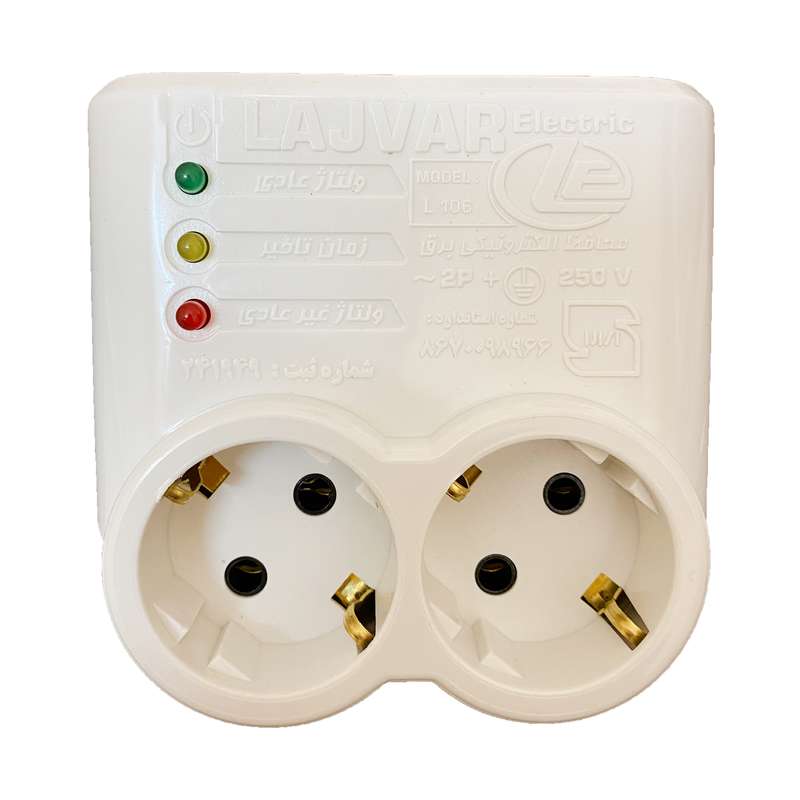محافظ ولتاژ لجور الکتریک مدل L106 - 2500V محافظ ولتاژ لجور الکتریک مدل L106 - 2500V
