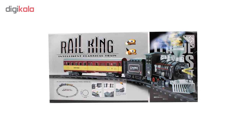 قطار اسباب بازی ریل کینگ مدل 19035