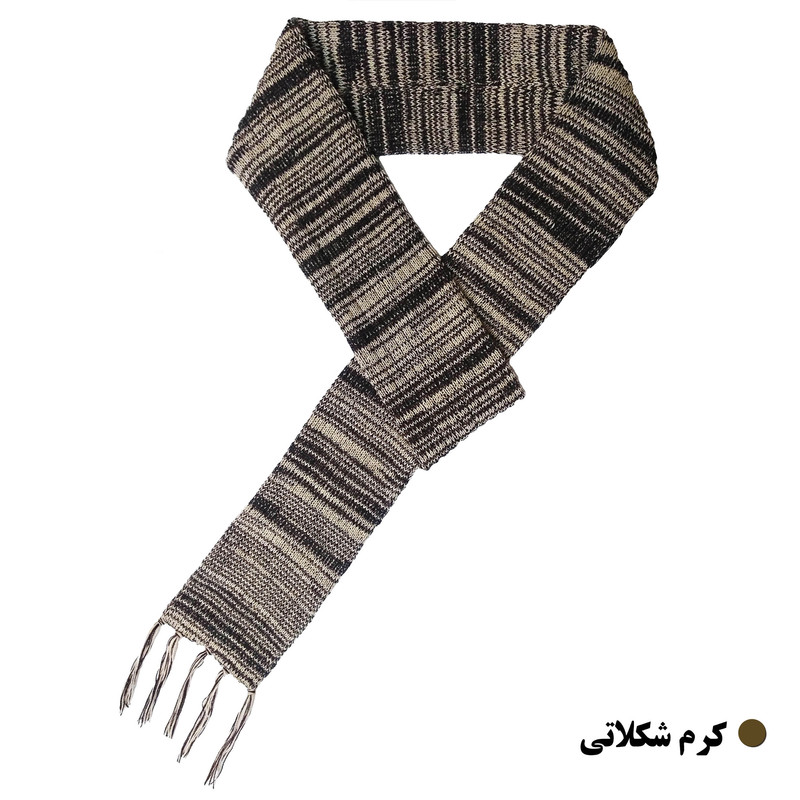 شال گردن بافتنی مدل D