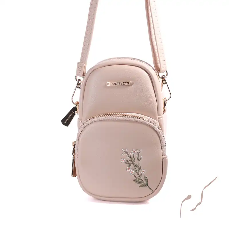 کیف رودوشی زنانه پرتیزس مدل مینیمال گلدوزی کد 2010031