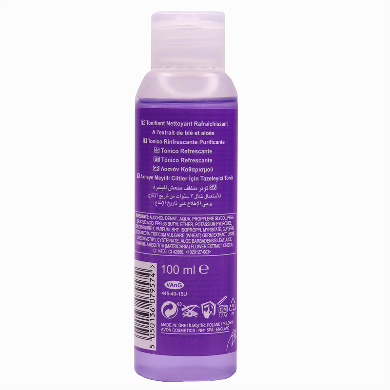 تونر صورت آون مدل Clearskin Blemish Clearing Refreshing حجم 100 میلی لیتر