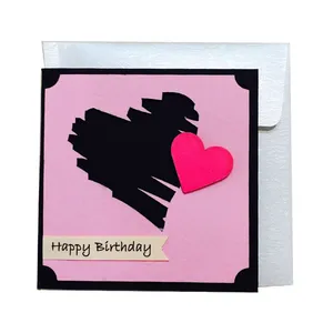 کارت پستال دست ساز مدل Happy Birthday