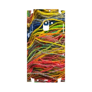 MAHOOT Fabric Texture 9-FullSkin Cover Sticker for Samsung Galaxy A8 2018