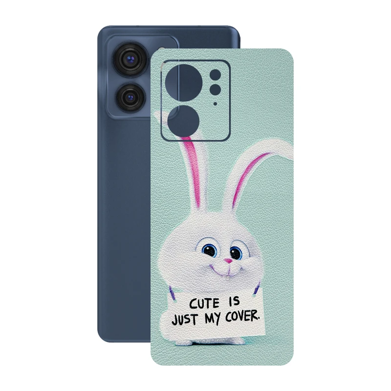 برچسب پوششی ریمکس مدل Leth طرح خرگوش مناسب برای گوشی موبایل موتورولا Edge 40