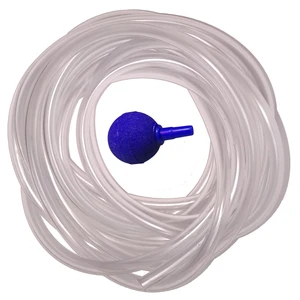 شلنگ هوای آکواریوم مدل 5 mبه همراه سنگ هوا مدل توپی