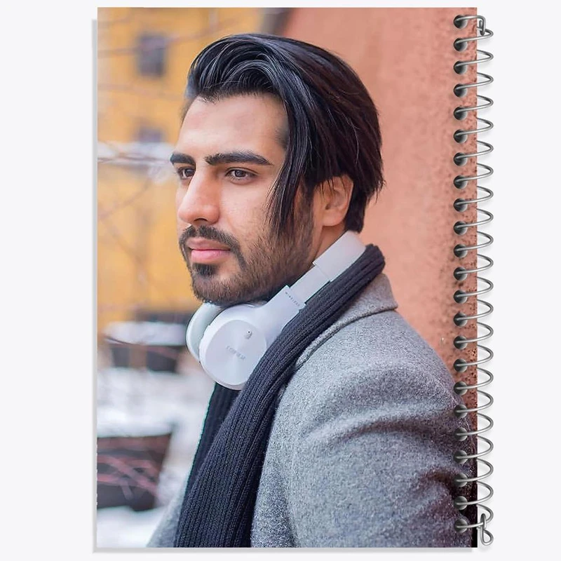 دفتر شطرنجی 50 برگ خندالو طرح رهام هادیان ماکان بند کد 2538