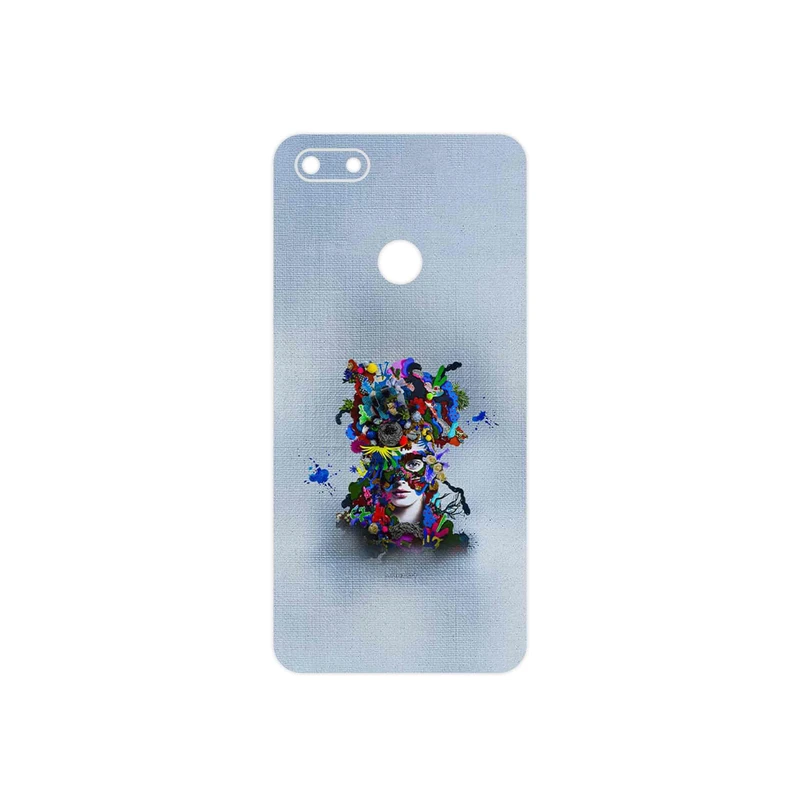 برچسب پوششی ماهوت مدل Collage of surreal Portrait of Women 4 مناسب برای گوشی موبایل موتورولا Moto E6 Play