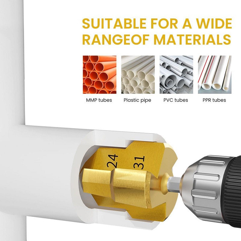 مته تخلیه لوله مدل tp-3 مجموعه 3 عددی