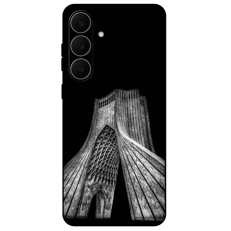 کاور مگافون طرح برج آزادی مدل 8263 مناسب برای گوشی موبایل سامسونگ Galaxy S25 FE