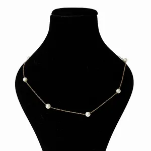 گردنبند زنانه مدل زنجیری کد 7912