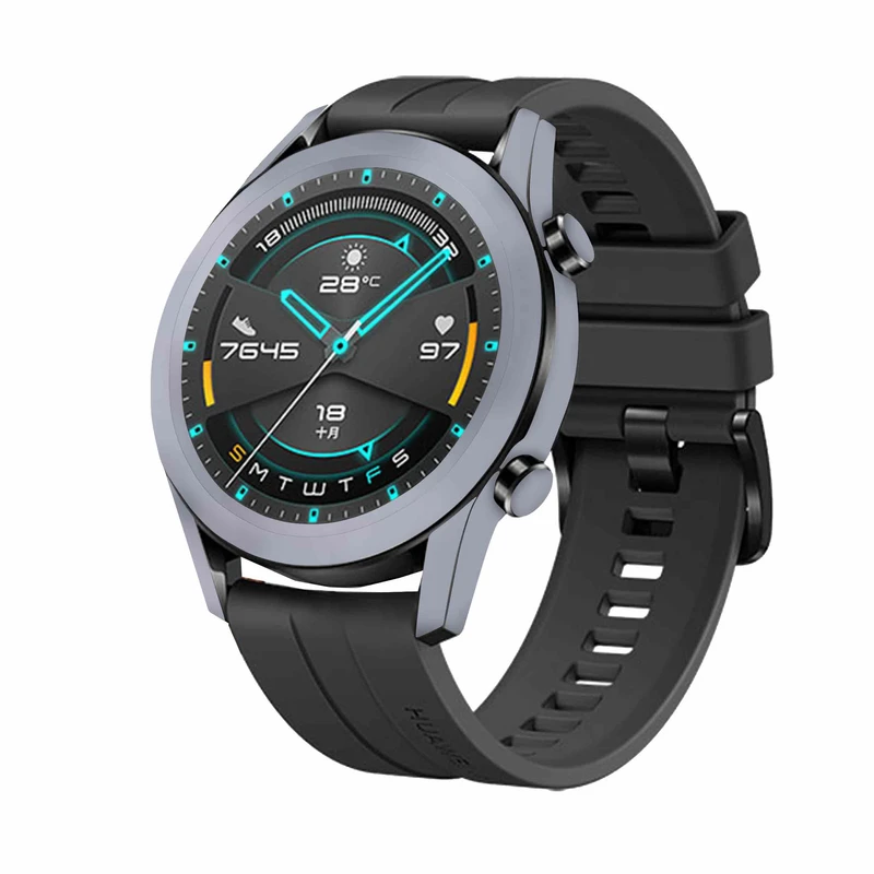 برچسب ماهوت طرح Matte-Silver مناسب برای ساعت هوشمند هوآوی Watch GT2
