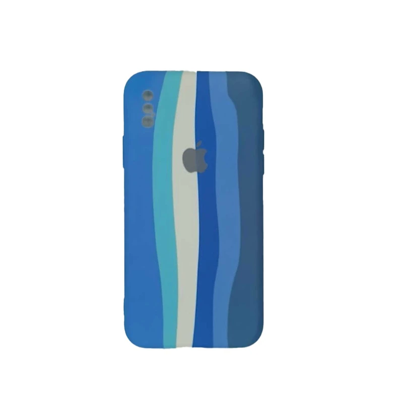 کاور سیلیکونی طرح آبرنگی مناسب برای گوشی موبایل اپل iphone X XS 