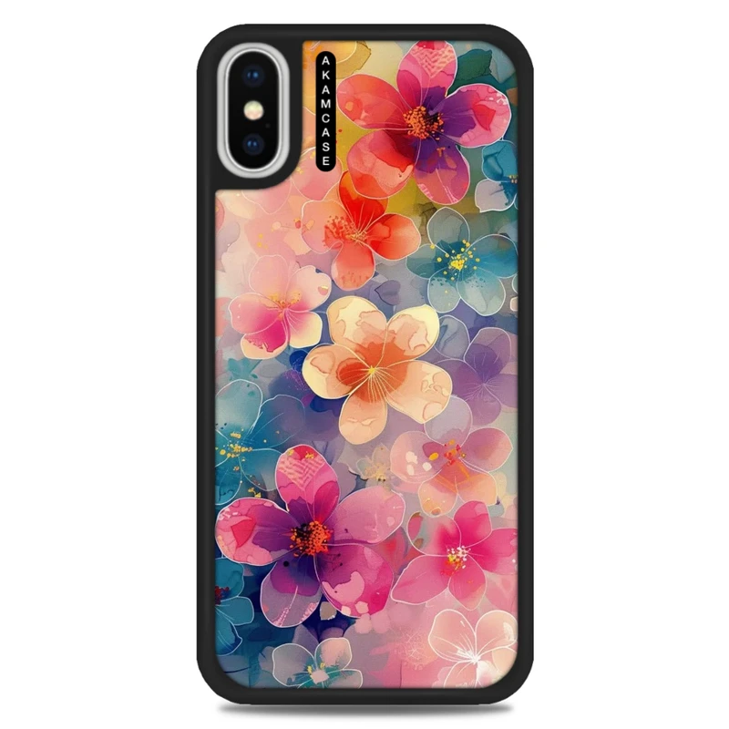 کاور آکام مدل AMC-WAXSM-FLOWERS-42 مناسب برای گوشی موبایل اپل iPhone Xs Max