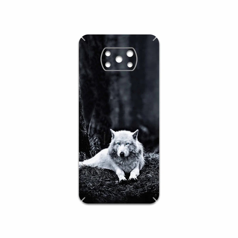 برچسب پوششی ماهوت مدل Dire Wolf مناسب برای گوشی موبایل شیائومی Poco X3 NFC