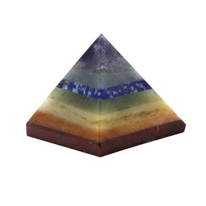 سنگ راف مانا جم مدل هرم هفت‌ چاکرا