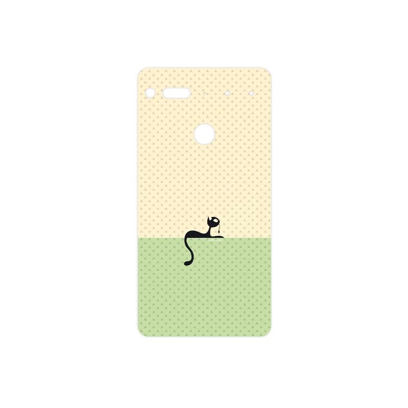 برچسب پوششی ماهوت مدل Minimal Internet Cat Icon مناسب برای گوشی موبایل اسنشال PH1