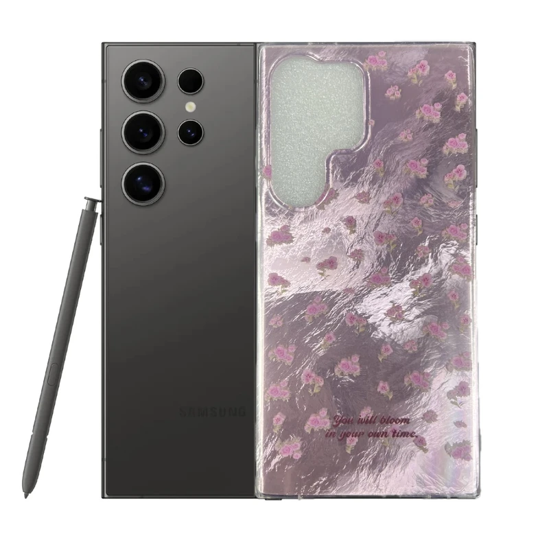 کاور طرح شکوفه مناسب برای گوشی موبایل سامسونگ Galaxy S24 Ultra