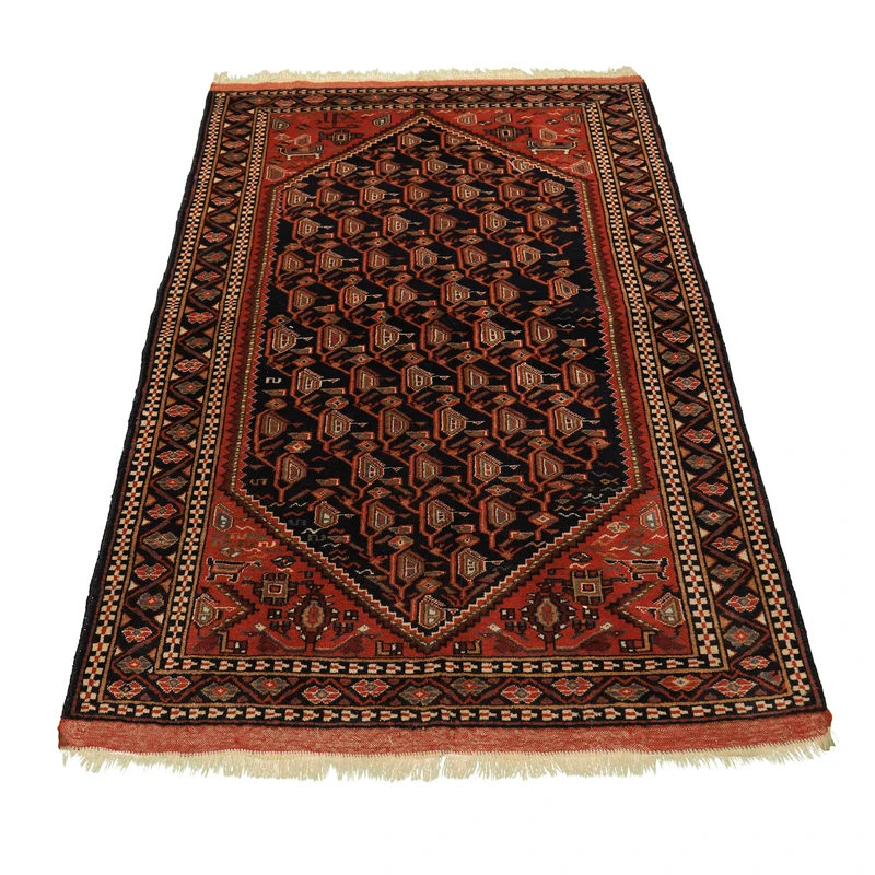 عکس شماره 4 : فرش دستباف دو متری طرح واگیره کد 4040488