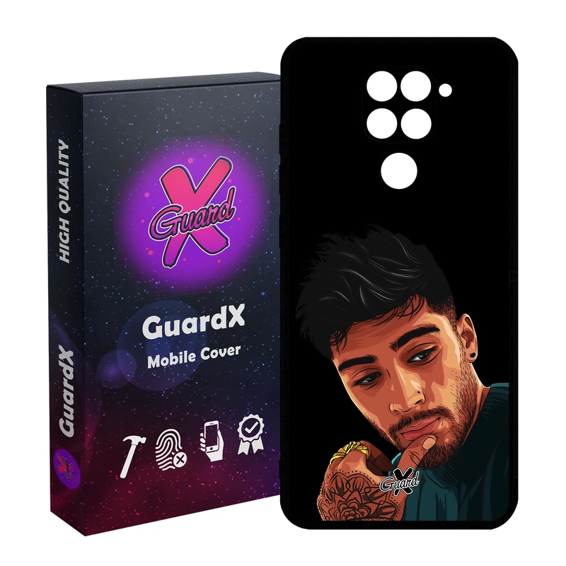 کاور گارد ایکس طرح Zayn مدل Glass10368 مناسب برای گوشی موبایل شیائومی Redmi Note 9