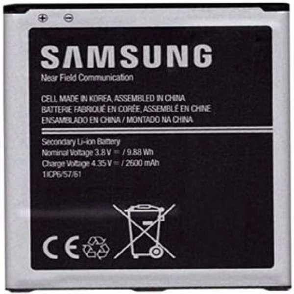 باتری موبایل مدل EB-BG530 ظرفیت 2600 میلی آمپر ساعت مناسب برای گوشی های Galaxy J5/Grand Prime Plus/J3