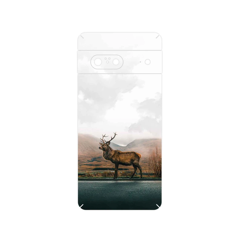 برچسب پوششی ماهوت مدل Horned_Deer مناسب برای گوشی موبایل گوگل Pixel 7