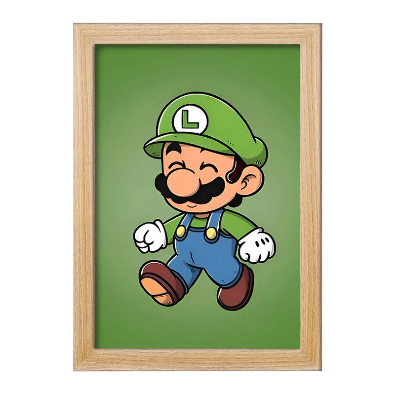 تابلو خندالو مدل لوئیجی سوپر ماریو کد F9425