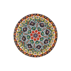 بشقاب مینای سفال آرانیک مدل گل کد 1000200175