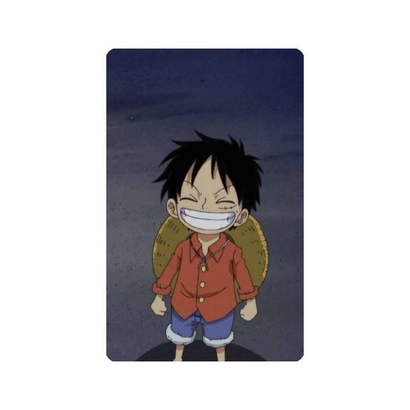 استیکر کارت مدل انیمه طرح وان پیس مانکی دی لوفی one piece Monkey D Luffy کد 6383