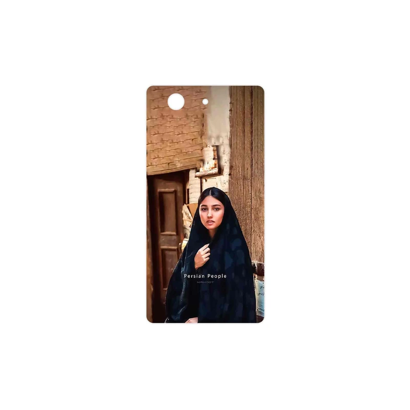 برچسب پوششی ماهوت مدل Portrait of an Iranian Woman مناسب برای گوشی موبایل سونی Xperia Z3 Compact