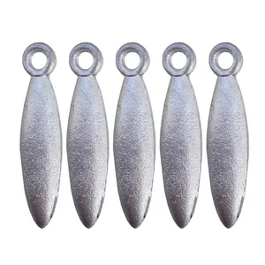  سرب ماهیگیری طرح موشکی کد 34128 سایز 1 بسته 5 عددی