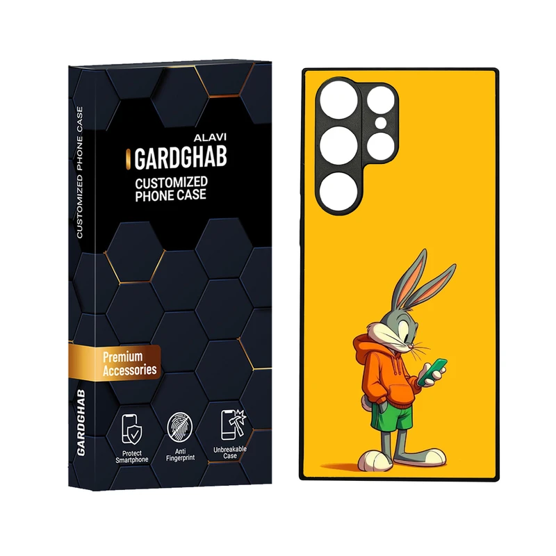 کاور گارد قاب علوی مدل دورژله ای مناسب برای گوشی موبایل سامسونگ Galaxy S23 Ultra