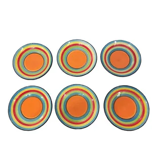 بشقاب میوه خوری مدل sko8210 بسته 6  عددی